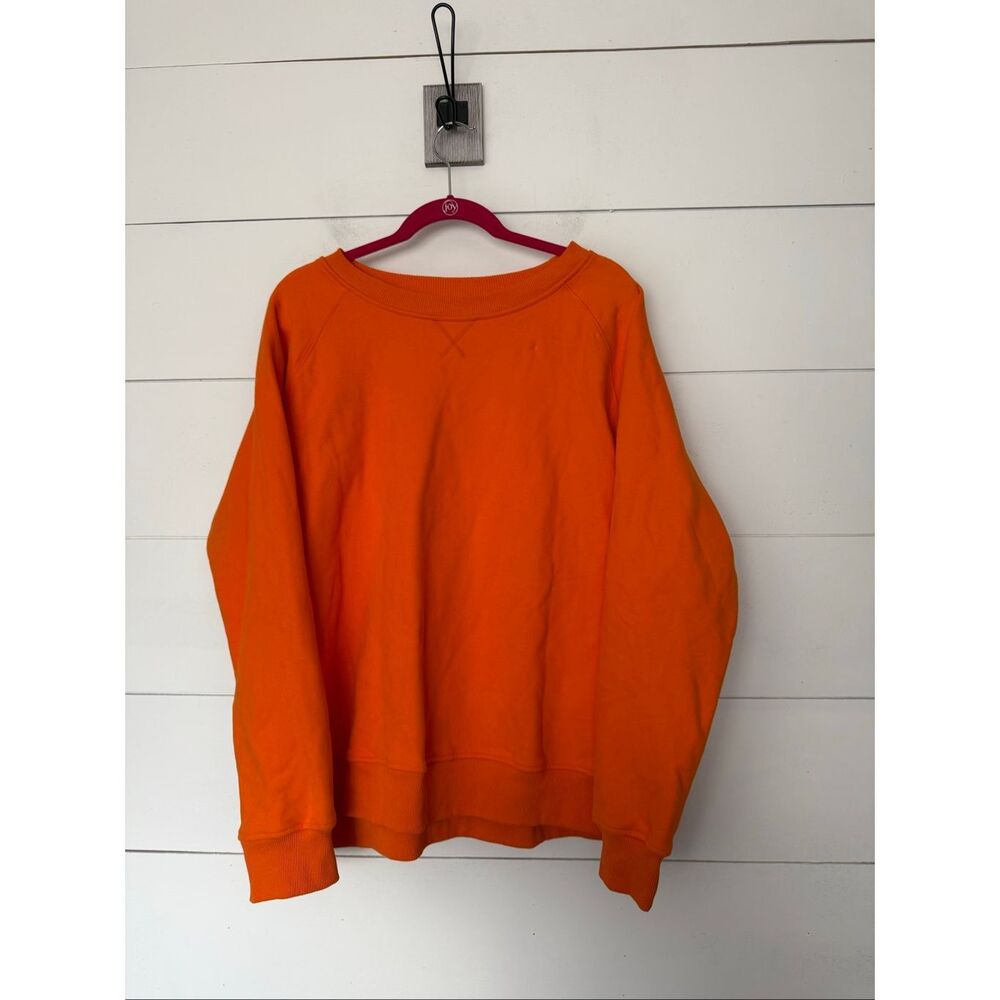 FBF Women’s 2X Orange Pullover Sweatshirt